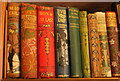 SX9050 : Books in the library, Coleton Fishacre by Derek Harper