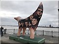 SJ3390 : Mini Superlambanana at Pier Head by Jonathan Hutchins