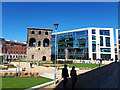 SE2933 : Wellington Place, Leeds (7) - new and old by Stephen Craven