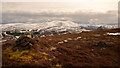 NH4988 : Summit Cairn on Cnoc nan Sac, Scottish Highlands by Andrew Tryon