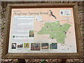 SP8801 : Information Board at Angling Spring Wood by David Hillas