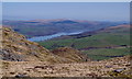 SH8726 : View past Craig y Geifr to Llyn Tegid by Andrew Hill