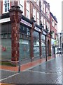 SE3033 : Central Road, Leeds, east side, frontages by Alan Murray-Rust