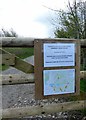 SJ9571 : Footpath closed by Alan Murray-Rust