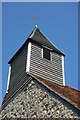 TQ7186 : Weatherboarded bell turret, All Saints Church, Vange by Jim Osley