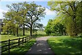 SP0705 : Driver in Barnsley Park by Philip Halling