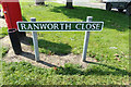 TG4803 : Ranworth Close sign by Geographer