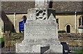 SP3007 : War Memorial (2) - inscription, Station Road, Brize Norton, Oxon by P L Chadwick