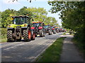 TF1605 : Tractor road run for charity, Glinton by Paul Bryan