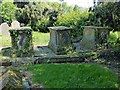 SK6515 : Beasley tombs, Thrussington churchyard by Alan Murray-Rust