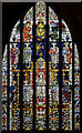 TA0489 : East window, St Mary's church, Scarborough by Julian P Guffogg