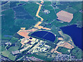 SP0080 : Frankley Reservoir (aerial) by David Dixon