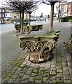 SJ8989 : Four Corinthian capitals by Gerald England