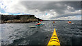 HU5541 : Paddling past Scarfi Skerries by Andy Waddington