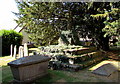 SO4107 : Medieval churchyard cross in St Cadoc's churchyard, Raglan by Jaggery