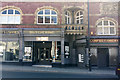 SE3220 : Gilt lettering, Unity Hall, Westgate, Wakefield by Robin Stott