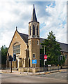 TQ3596 : Ponders End: Catholic Church of Mary, Mother of God by Jim Osley