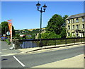 SE0523 : Bridge taking A58 over River Calder at Walton Street junction by Roger Templeman