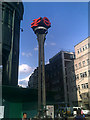 TQ3381 : Liverpool Street Railway Station sign by Geographer