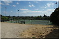 TM3977 : Halesworth Tennis Courts & Pavilion by Geographer