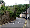 SO2603 : Speed bumps and double yellow lines, High Street, Abersychan by Jaggery