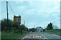 NZ0749 : A68 at Castleside village boundary by Colin Pyle