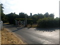 TM4263 : Saxmundham Road crossing by Christopher Hilton