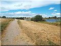 SP7769 : Path at Pitsford Water, Northamptonshire by Malc McDonald