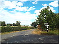 SP7877 : Road junction near Orton, Northamptonshire by Malc McDonald