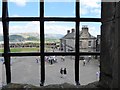 NS7994 : Looking through Stirling Castle Place window towards main courtyard by David Gearing