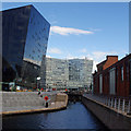 SJ3390 : Mann Island Basin, Liverpool Canal Link by Ian Taylor