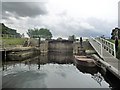 SE3566 : Westwick Lock, Westwick Cut, River Ure by Christine Johnstone