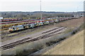 SK4835 : Stored Locomotives in Toton Yard by David Robinson