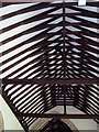 TM1134 : Roof Timbers of St.Michael the Archangel Church by Geographer