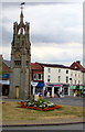 SP2871 : Edwardian clock tower, The Square, Kenilworth by Jaggery