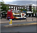 SP2871 : Stagecoach double-decker bus, Abbey End, Kenilworth by Jaggery