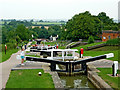 SP6989 : Foxton Locks in Leicestershire by Roger  D Kidd