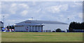 NS4766 : Loganair hangar at Glasgow Airport by Thomas Nugent