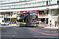 SJ8497 : Blackpool Bus in Manchester by David Dixon