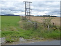 NO6698 : Power Lines intersection at West Brathens by Stanley Howe