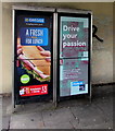 ST3261 : Phonebox adverts, Baker Street, Weston-super-Mare by Jaggery