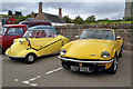 NH5558 : Vintage cars at Dingwall by Walter Baxter