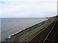 SH8778 : Old Colwyn railway station (site) by Nigel Thompson