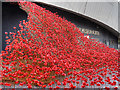 SJ8097 : Wave at Imperial War Museum North by David Dixon