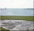 NZ3769 : View from Freestone Point towards the mouth of the River Tyne by Stanley Howe