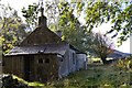 NT2236 : Derelict cottage, Cademuir farm by Jim Barton