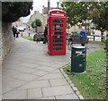 SP1926 : Grade II listed red phonebox, Stow-on-the-Wold by Jaggery