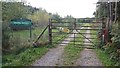 SU8038 : Gate to Headley Nursery by John P Reeves