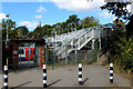 TL4601 : Footbridge at Epping Underground Station by Chris Heaton