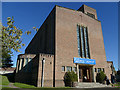 SU1431 : St Francis, Salisbury - west end by Stephen Craven